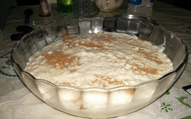 Arroz  doce cremoso