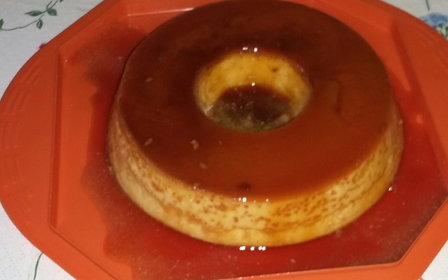 Pudim de leite condensado simples