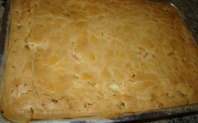 Torta de frango de liquidificador