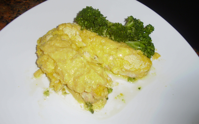 Filé de frango com milho