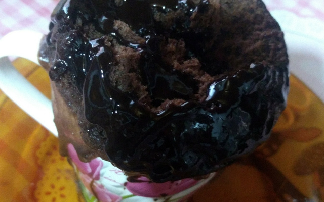 Bolo de caneca micro-ondas