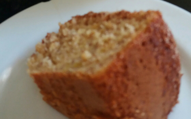 Bolo de banana fofinho