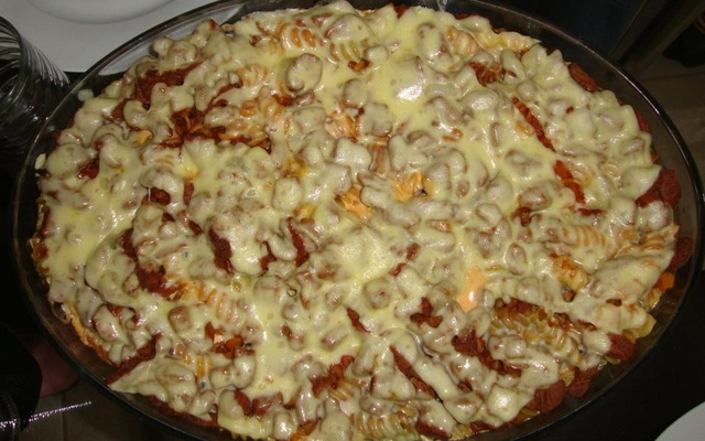 Massa ao forno da Bá - rápida e prática