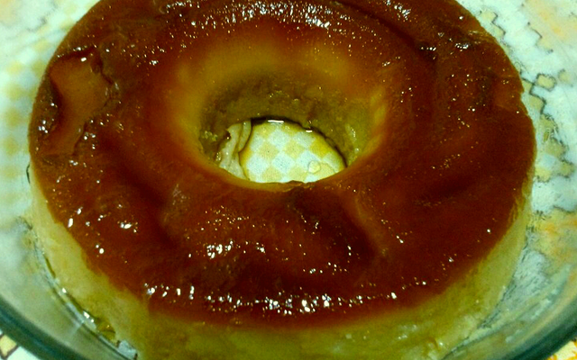 Pudim de padaria rápido e fácil