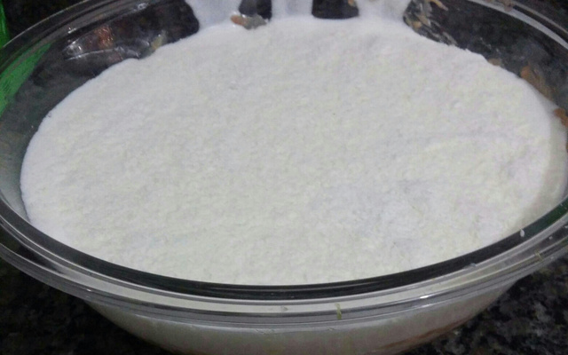 Pavê de três cremes