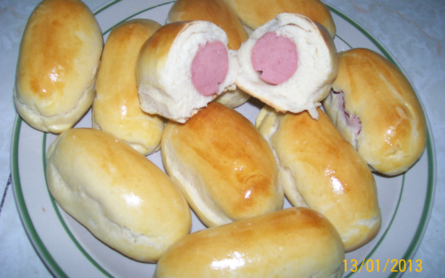 Enroladinho de salsicha