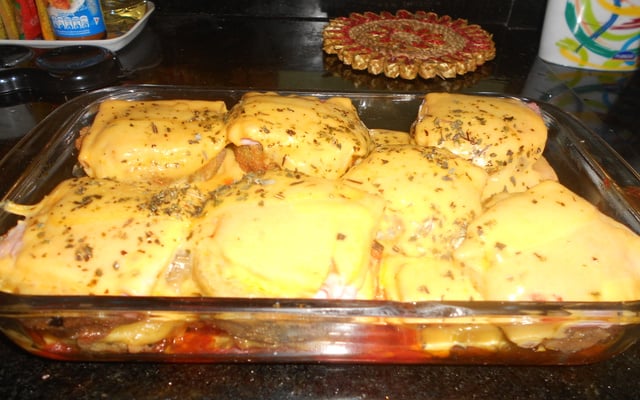 Berinjela à parmegiana