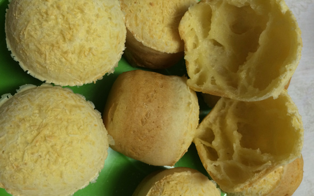 Pão de queijo de liquidificador