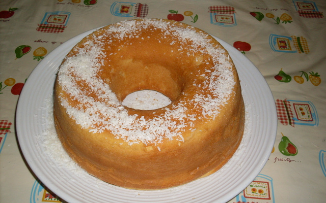 Bolo de coco diferente
