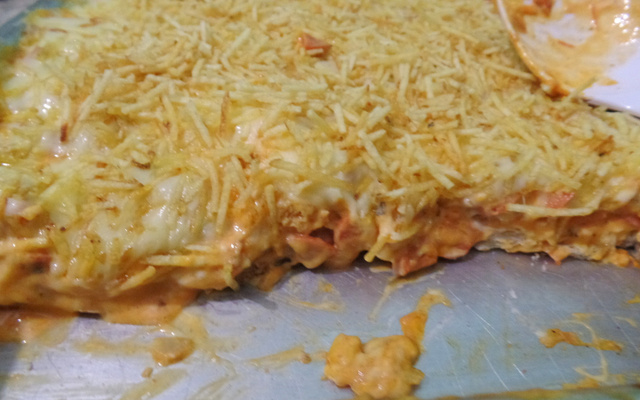 Cachorro quente de forno