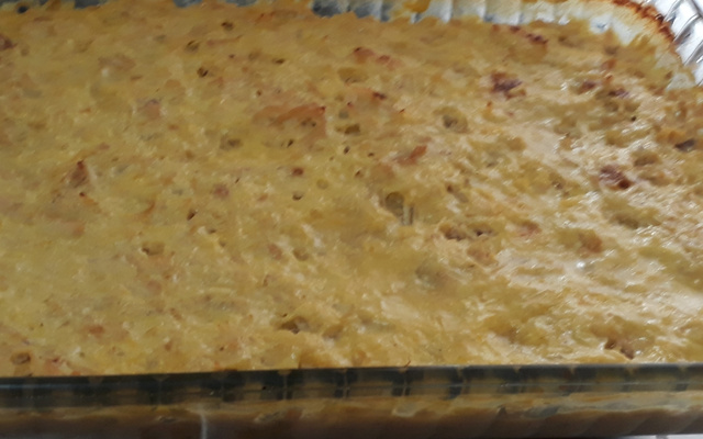 Peito de frango com creme de milho