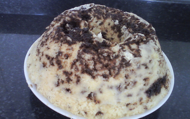 Bolo formigueiro de micro-ondas