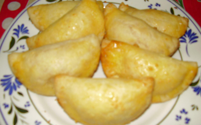 Pastelzinho de forno com guaraná