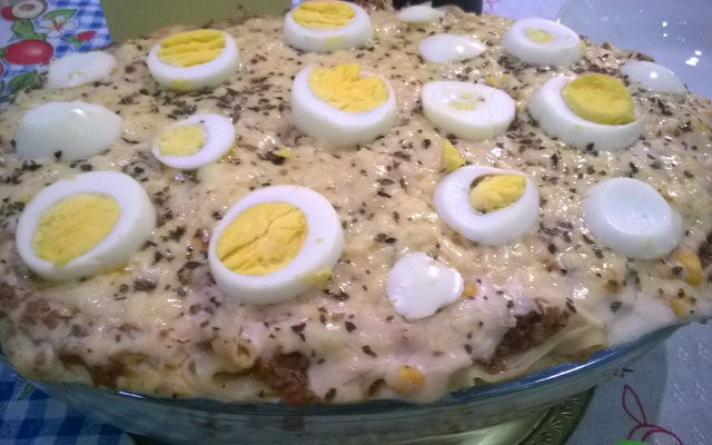 Macarronada ao molho branco