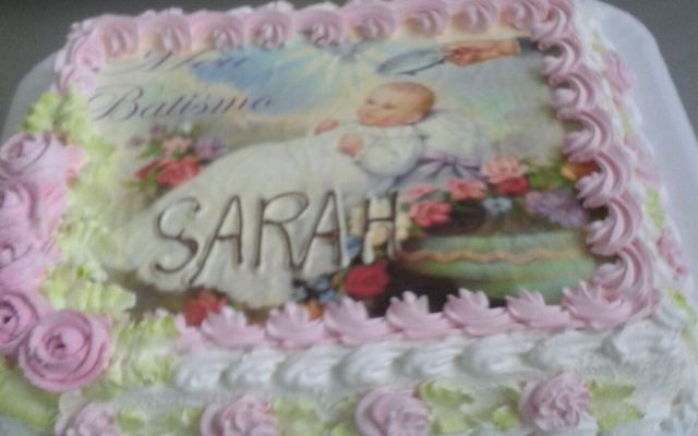 Bolo salgado decorado