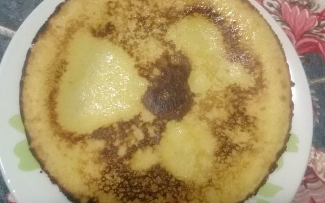 Panqueca de milho verde da Iara