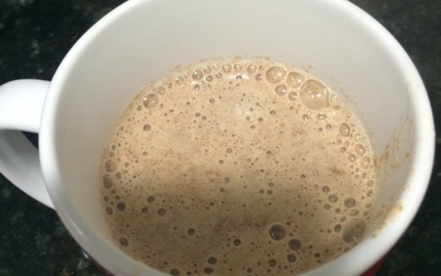 Queimadinha de leite com canela