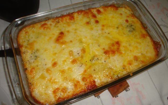 Batata gratinada