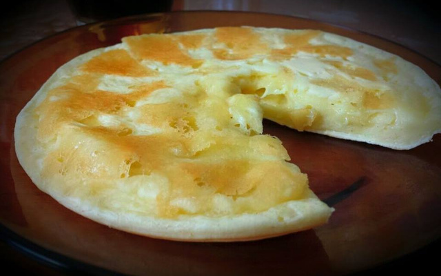 Pão de queijo de frigideira