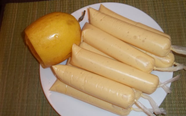 Chup-Chup de mousse de maracujá