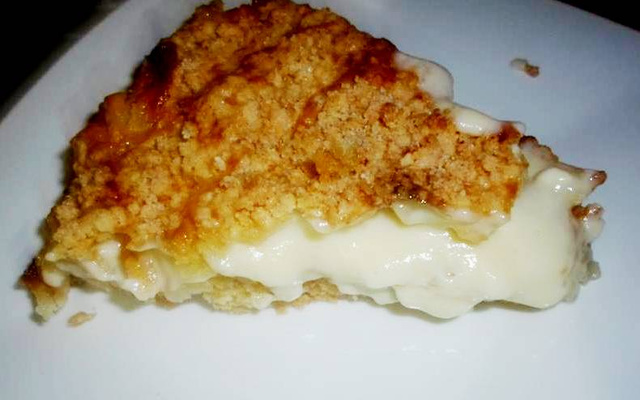 Torta cremosa de banana