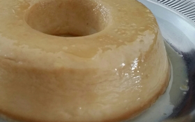 Falso pudim de leite condensado diet