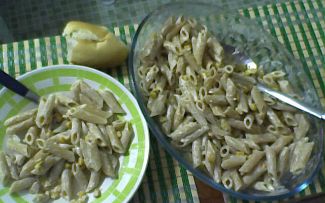 Penne ao creme tentação
