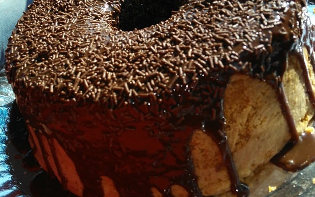 Pão de ló amendoim