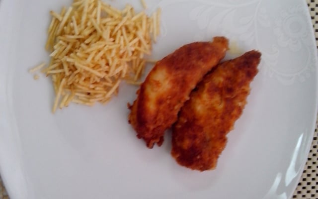 Filé de frango crocante