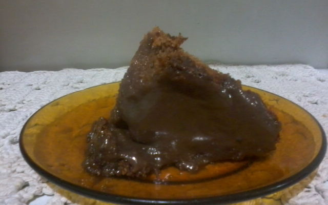 Bolo escuro de coca - cola