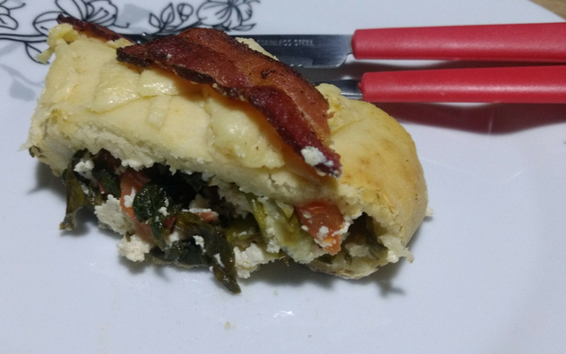 Calzone de frango