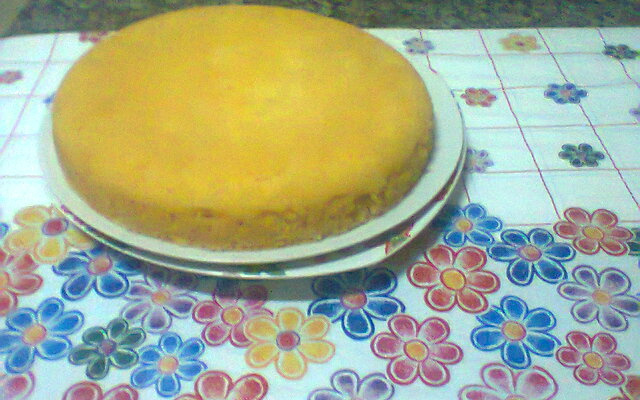 Bolo de milho verde-zás trás