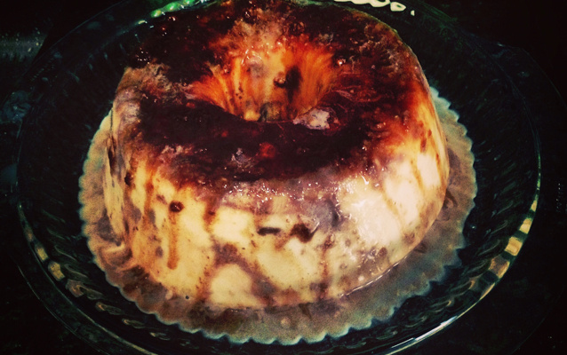 Bolo de sorvete caseiro