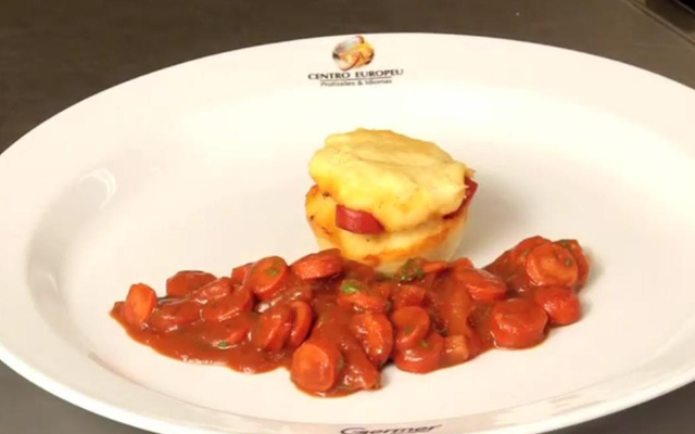 Cachorro quente ao forno