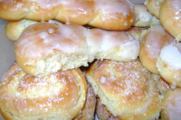 Rosca de leite condensado com coco