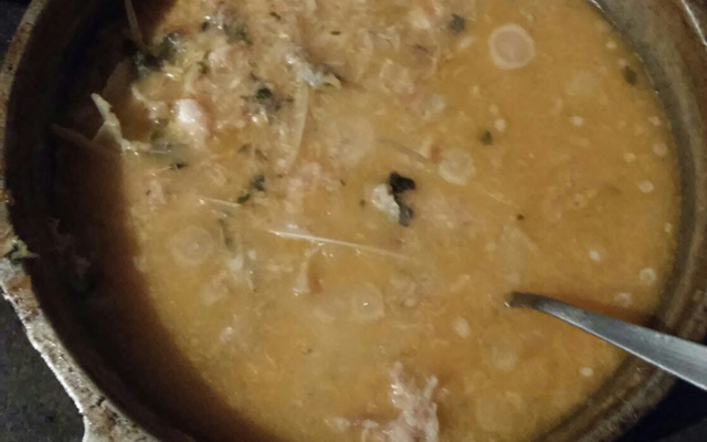 Caldo de piranha sem espinho (silvano)