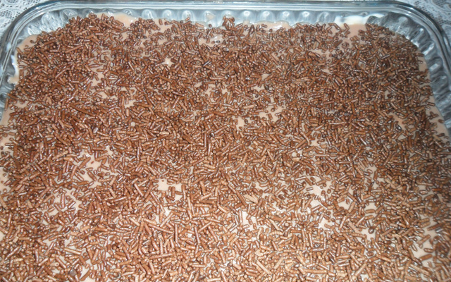 Torta de bolacha de chocolate