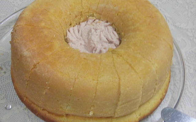 Pão-bolo de batata super fofo