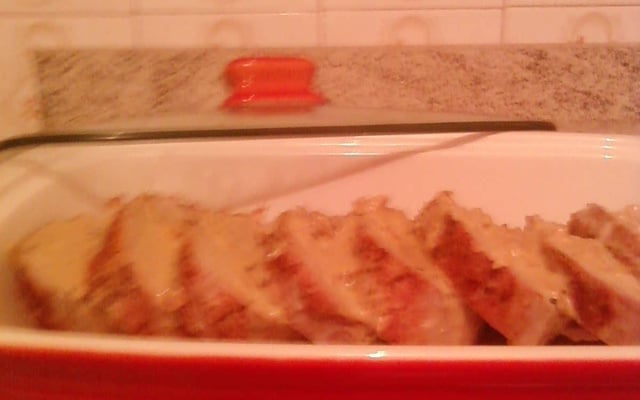 Lombo assado ao vinho com molho especial