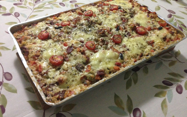 Pizza de tabuleiro