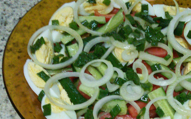 Salada de ovos