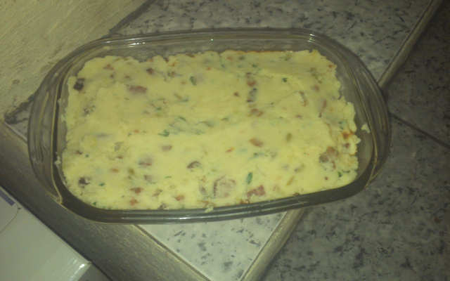 Batata inglesa de travessa