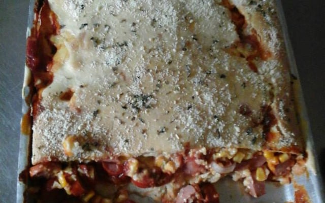 Cachorro quente de forno (delicioso)