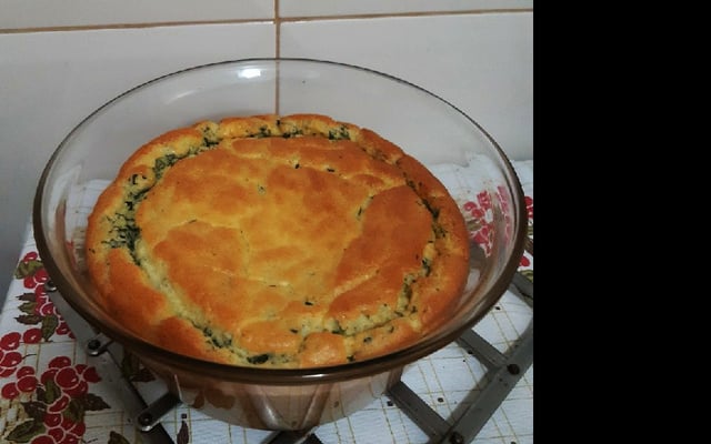 Souflé de espinafre