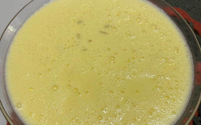 Sobremesa gelada de abacaxi