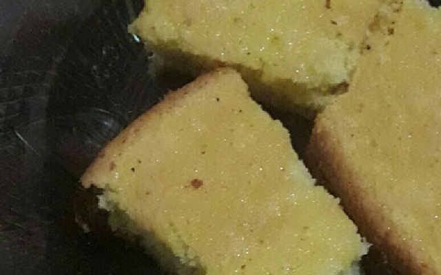 Bolo de fubá fofinho