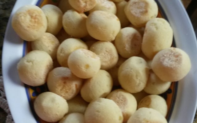 Pão de queijo com polvilho azedo