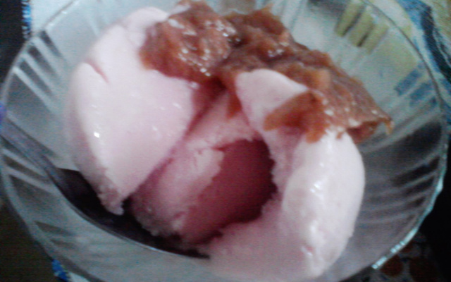 Sorvete de liquidificador