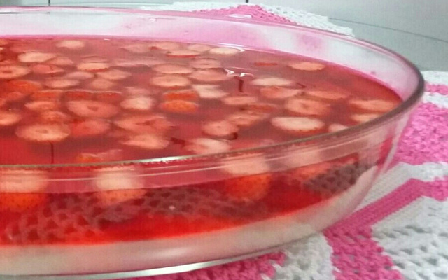 Sobremesa de morango