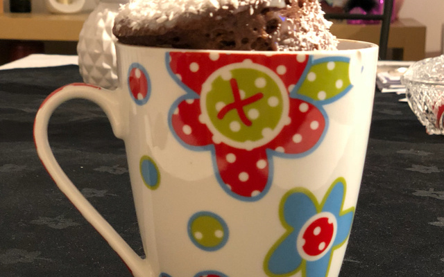 Bolo de caneca micro-ondas